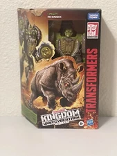 Transformers War for Cybertron: Kingdom Rhinox Beast Wars figure toy 