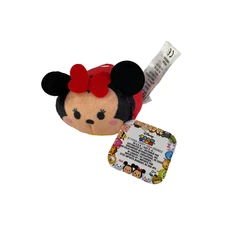 Disney Tsum Tsum Minnie Mouse Plush Toy 3” Stuff Animal Stackable