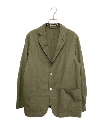 AURALEE Silk Seersucker Tailored Jacket | eBay 