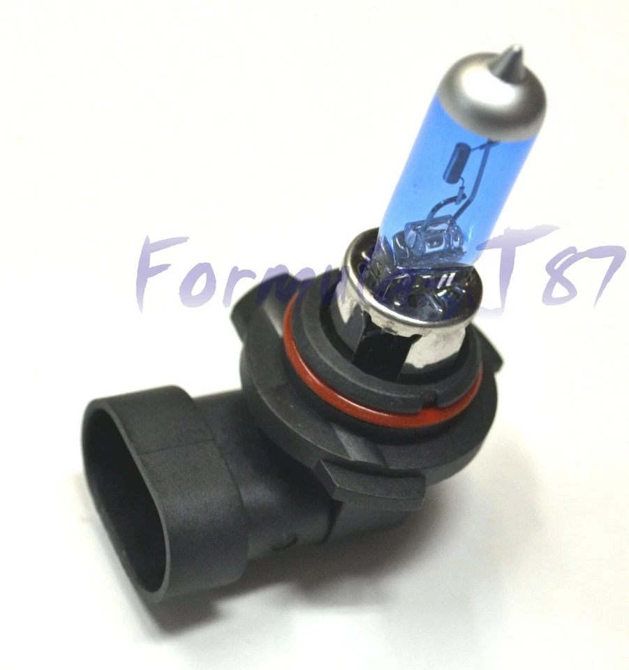 Lámpara de haz bajo de repuesto halógena 9006 HB4 55W 5000K blanca de dos bombillas Foto 2 de 4