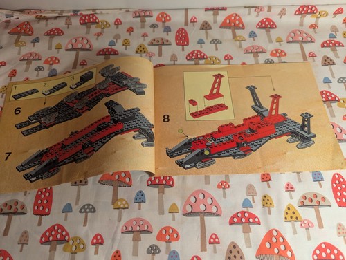 Lego Stellar Recon Voyager 6956 livret d'instructions manuel uniquement espace M-tron - Photo 3/4