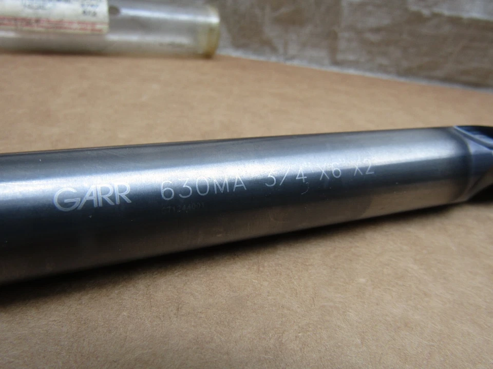 GARR Tool 42327 630MA 3/4" Carbide Endmill 4 Flute 3/4" x 6" x 2" - Image 4 of 4