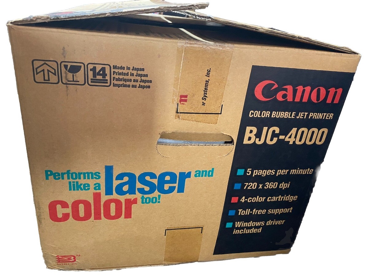 Cannon C 200 Genuine Canon BC-20 BK Black Ink Cartridge - Original ...