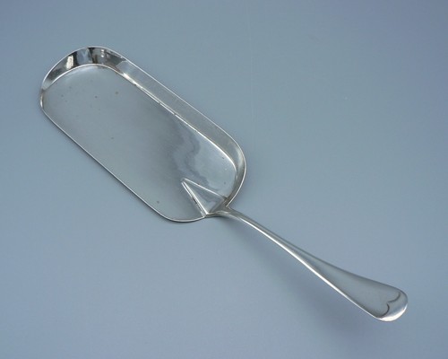 VINTAGE CRUMB SCOOP EPNS SILVER PLATE L.LTD MARK TRAY SWEEP TABLE CLEARER VGC - Picture 5 of 12
