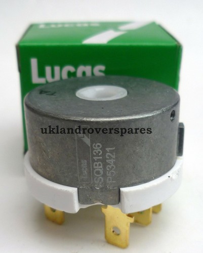 LAND ROVER DEFENDER PUMA 2.2 & 2.4 DIESEL IGNITION SWITCH PRC8230 SQB136 LUCAS - Picture 3 of 6