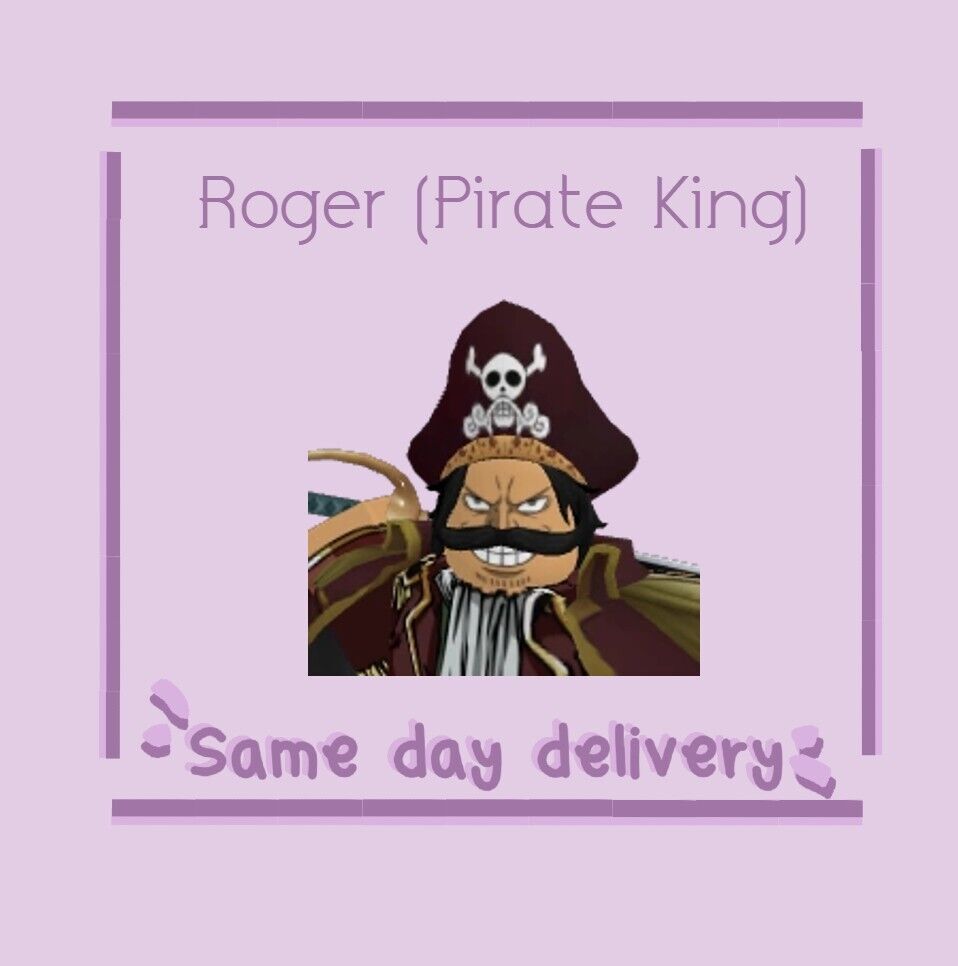 Roger (Pirate King) SSS spa l Anime adventures Fast delivery