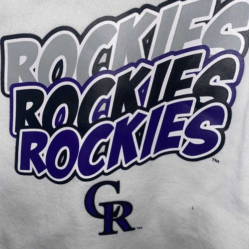 Colorado Rockies Creeper Set (2) 6-9mo Purple Tie-Dye/white Unisex Baseball - Picture 6 of 6