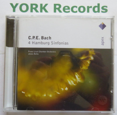 C.P.E. BACH - Hamburg Sinfonias ROLLA Franz Liszt Chamber Orchestra - Ex CD Apex