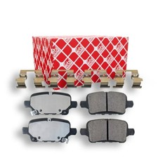 FEBI BILSTEIN Bremsbelagsatz, Scheibenbremse Hinterachse für OPEL