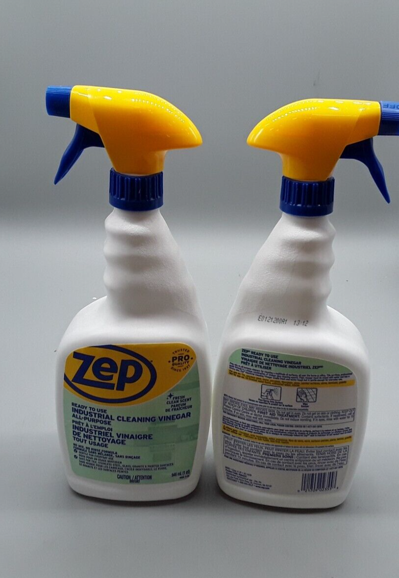ZEP PACK OF 2 INDUSTRIAL CLEANING VINEGAR ALLPURPOSE eBay