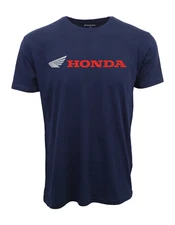 RIDE RED LOGO T SHIRT NAVY GRAPHIC TEE