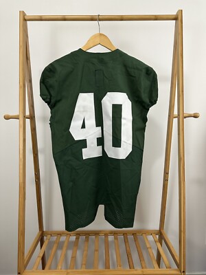 New York Jets #40 L-BK Player Team Issued Used Nike On Field NFL