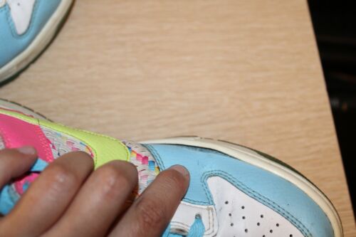 Nike 6.0 Dunk scarpe basse neon lifestyle donna US 9 Pasqua 314141-171 2008 - Foto 11 di 12