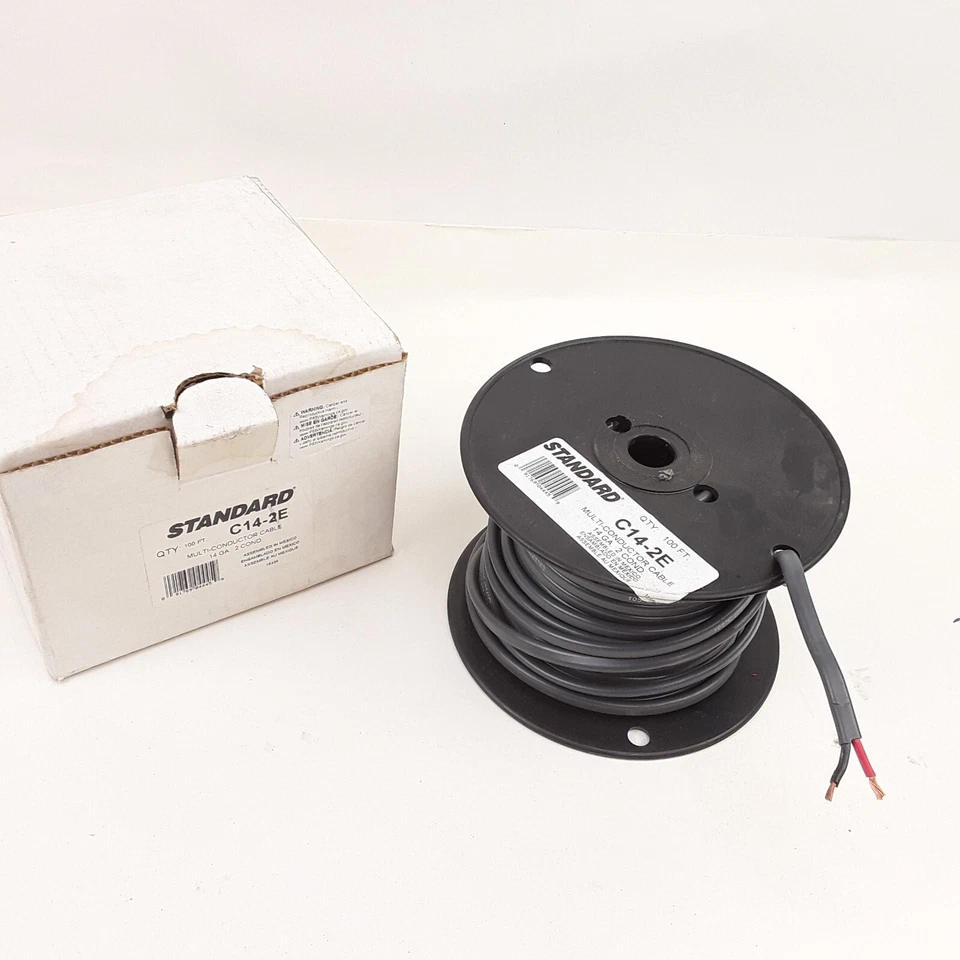 Standard Ignition C14-2E 100 Feet Multi-Conductor Cable Black 2 Cond 14GA - Image 2 of 3