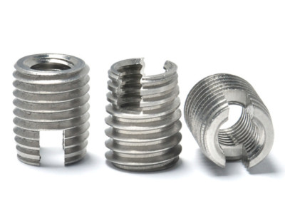 Cutting Self Tapping M12 x 1.75 Slotted Stainless Steel 303 Insert