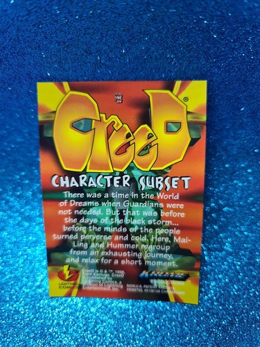 CREED Character Subset🏆1996 KROME Productions #8 Trading Card🏆FREE POST - Picture 2 of 2
