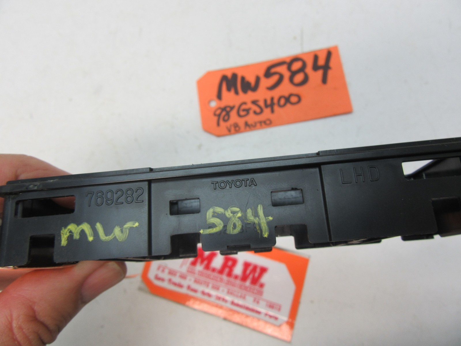 FOR SWITCH BEZEL TRIM ONLY PWR ECT SNOW VSC SEAT HEATER CONSOLE ...