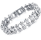 <!--F#f_0-->AU Stainless Steel Motorcycle Bike Chain Design Bracelet Men's Jewelry New<!--F/-->