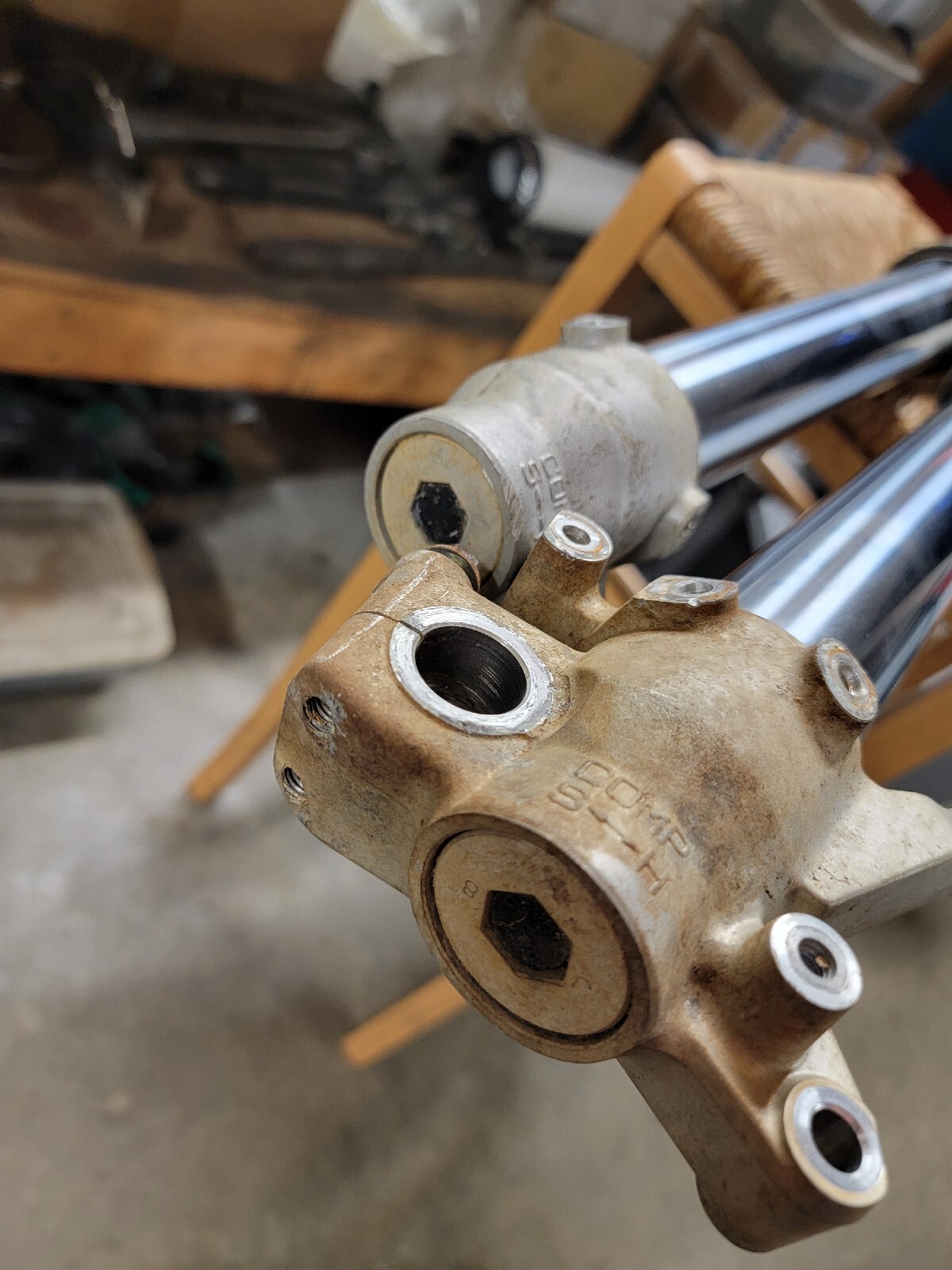 2003 0203 Honda Cr125 Cr125r Forks Front Suspension KYB Fork eBay