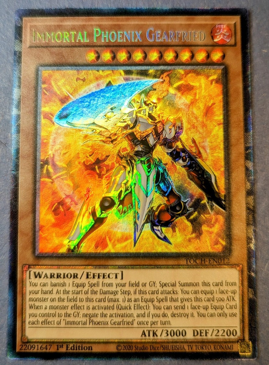 yugioh immortal phoenix gearfried deck Amazon.com: Immortal Phoenix Gearfried - AMDE-EN049 - Super Rare
