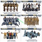 Triumph P70032-P70037 1/700 US Navy Character Series