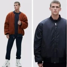 LARGE - XL NWT Mens Alpha Industries L-2B Sherpa Loose Fit Flight Jacket Rust