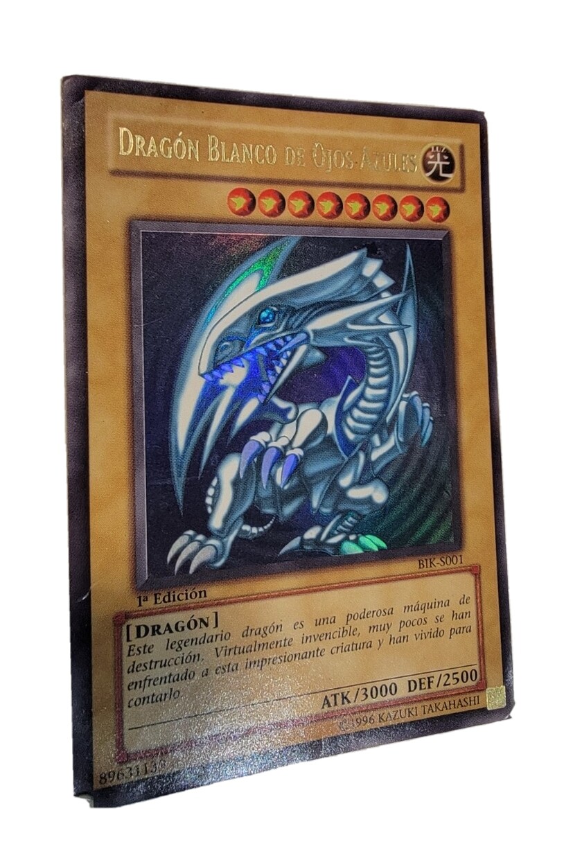 YuGiOh *SPANISH* BlueEyes White Dragon 1st Edition BIKS001 MP eBay