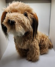 Vintage 1978 Dakin Benji Dog Plush 10", Brown Collar  Tag, Pre