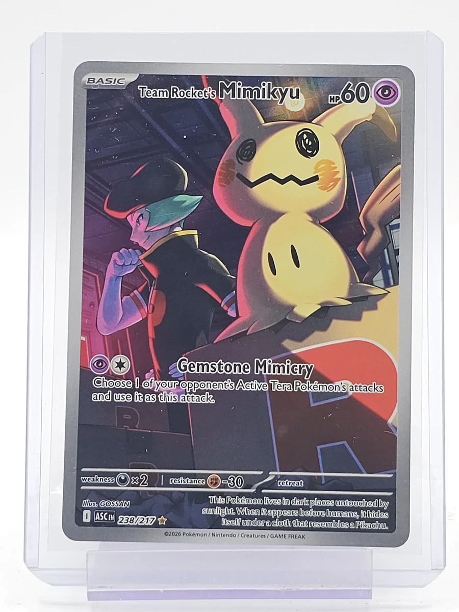Team Rocket's Mimikyu Pokémon TCG Cards for sale | eBay