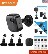 360° Adjustable Blink Outdoor Camera Mount - Waterproof Wall Bracket Set of 3