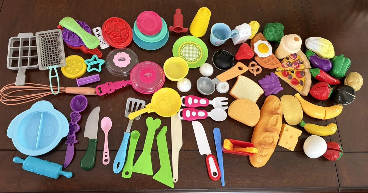 Juego De Cocina De Juguete Funerica Con Comida Y Accesorios Juego De Cocina De Juguete Funerica Con Comida Y Accesorios
