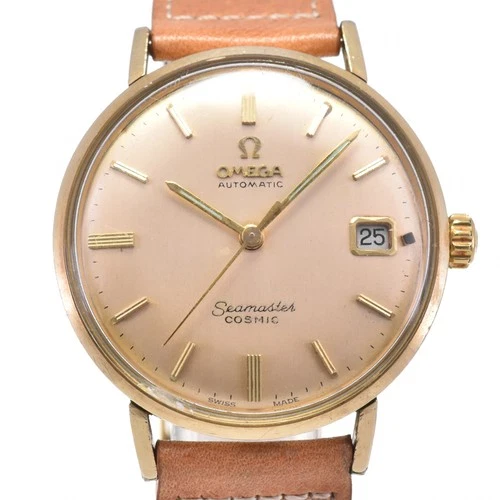 OMEGA Seamaster vintage Date Ivory Dial Automatic Men's Watch J#145017