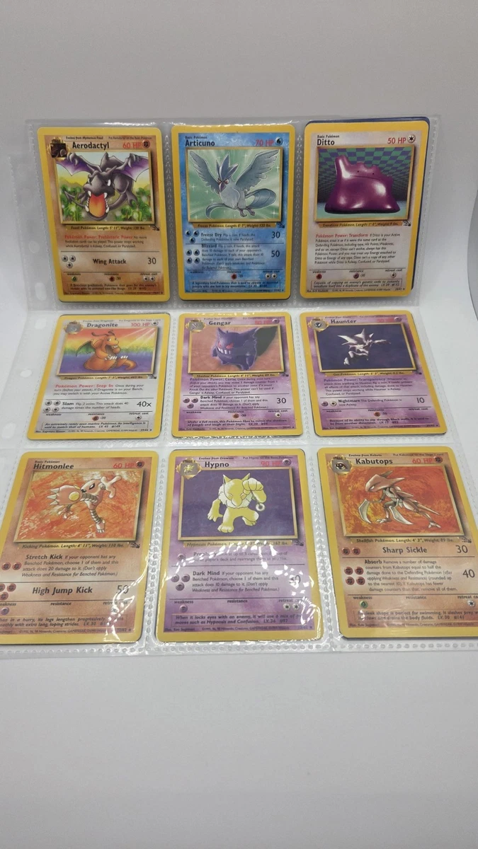 Preços baixos em Pokémon TCG Fossil conjuntos de jogo de cartas