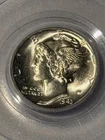 1943-D Mercury Dime PCGS MS67FB Full Bands Silver 10C Gem BU OGH