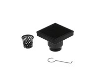 Oatey Designline 4 in. x 4 in. Stainless Steel Square Shower Drain with Square P