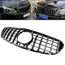 Chrom Grill GT Panamericana K&uuml;hlergrill f&uuml;r Mercedes W212 S212 Facelift 2014-16