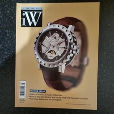 A Jan 2004 iW Watch Magazine. BOEGLI &amp; BALGARA. Musical Watches. 128 Pages. En.