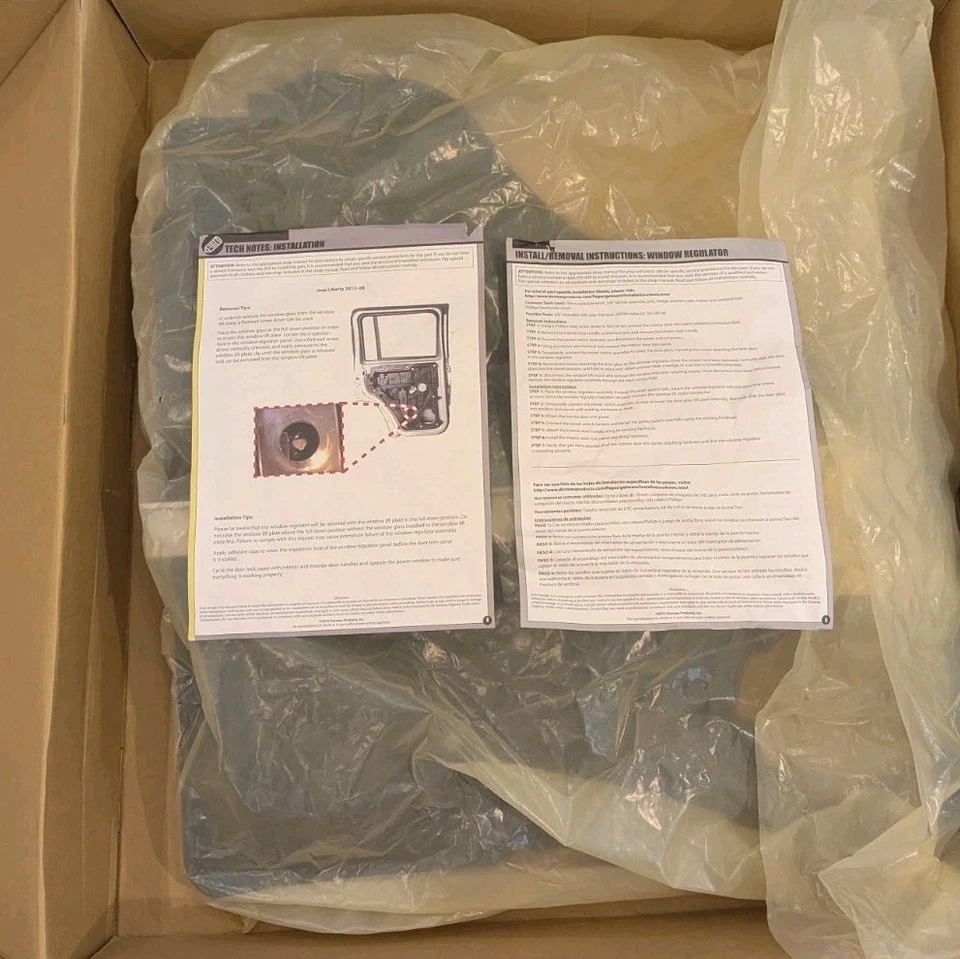 Conjunto de motor y regulador de ventana eléctrica Dorman 748-573 para Jeep Liberty 08-13 Foto 3 de 4