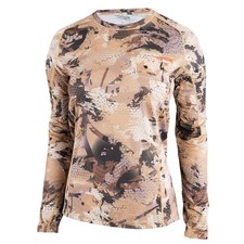 Sitka Women's Core Lightweight Crew LS Optifade Waterfowl Large 10076-WL-L 