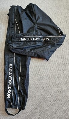 Harley Davidson Motorcycle Riding Bib Overall Pants Sz Medium