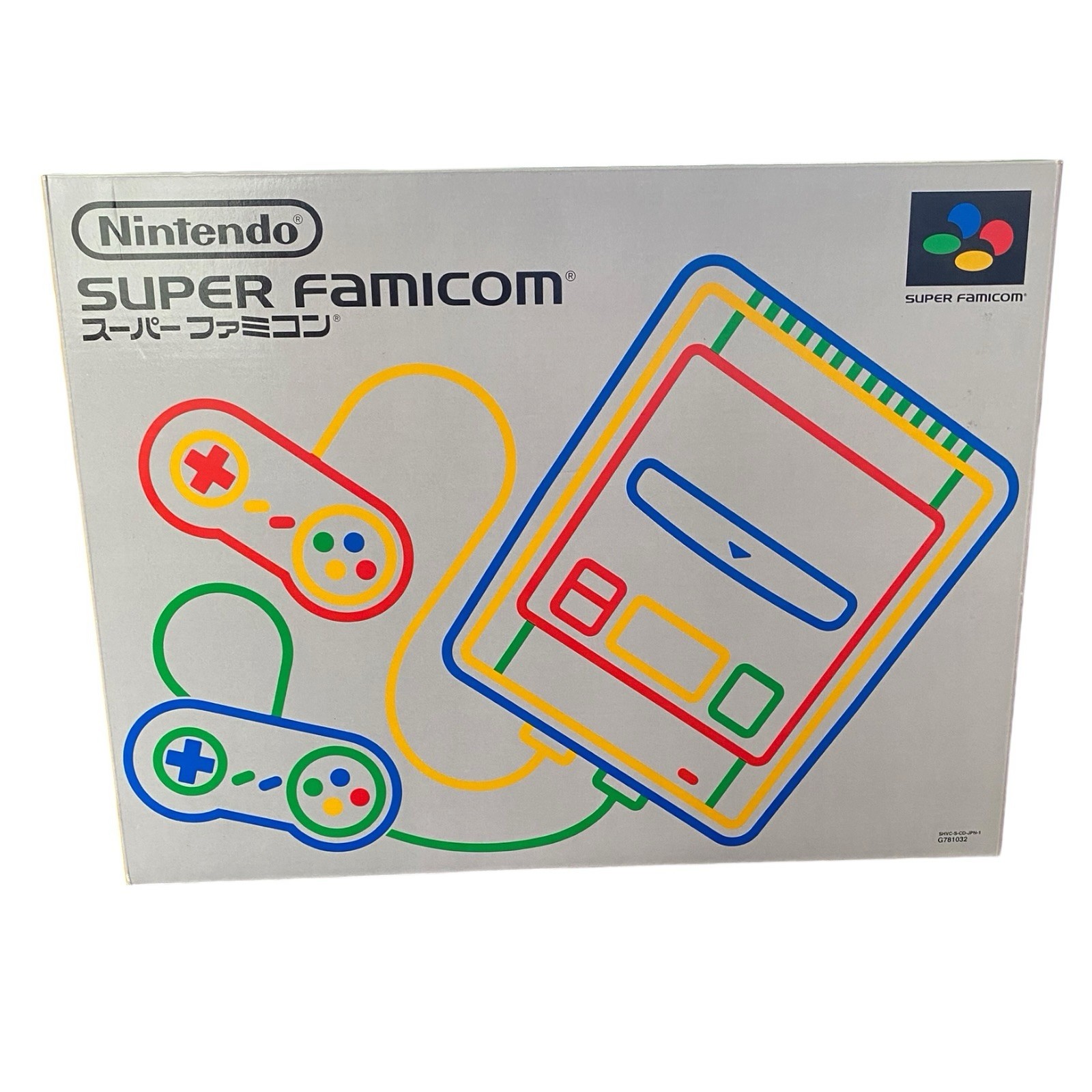 Super Famicom SHVC-001  Non 1Chip Retro Console With Box Excellent Condition