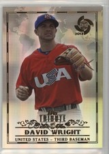 2013 Topps Tribute WBC David Wright #50 4r2