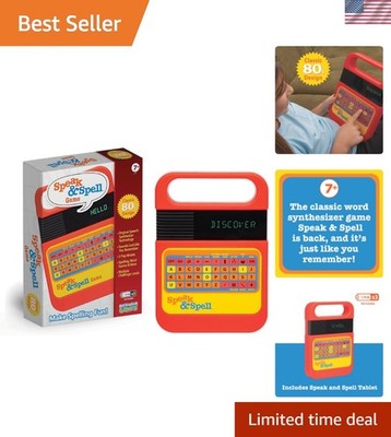 Speak & Spell Electronic Game - Educational Learning Toy, Spelling Games, 80s...