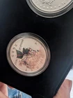 2023-S Silver Reverse Proof Morgan and Peace 2 Coins Set Box & COA