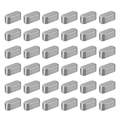 30Pcs Round Ended Feather Key 10x5x5mm Drive Shaft Parallel Keys