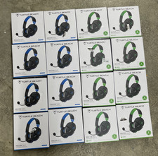 Lot Of 18 Turtle Beach Ear Force Recon 50P  50X Stereo Headset - Blue  Green