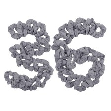 36 Pcs Solid Hair Scrunchies
