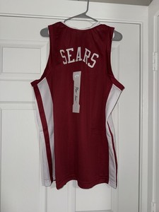 Mark Sears Signed Auto Basketball Jersey Alabama Crimson Tide AUTOGRAPH JSA COA