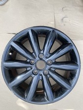 Original Black BMW Mini Alloy Wheel 7JX17 H2 ET 54 6855108