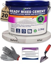 Cement Ready Mixed for Outdoor Use, Waterproof, Quick Dry - Concrete Mix Mortar